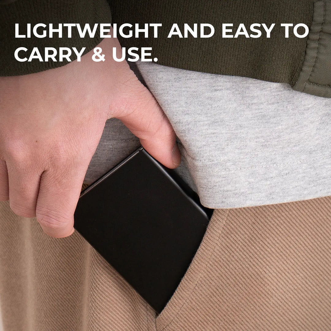 Aluminum Business Card Holder