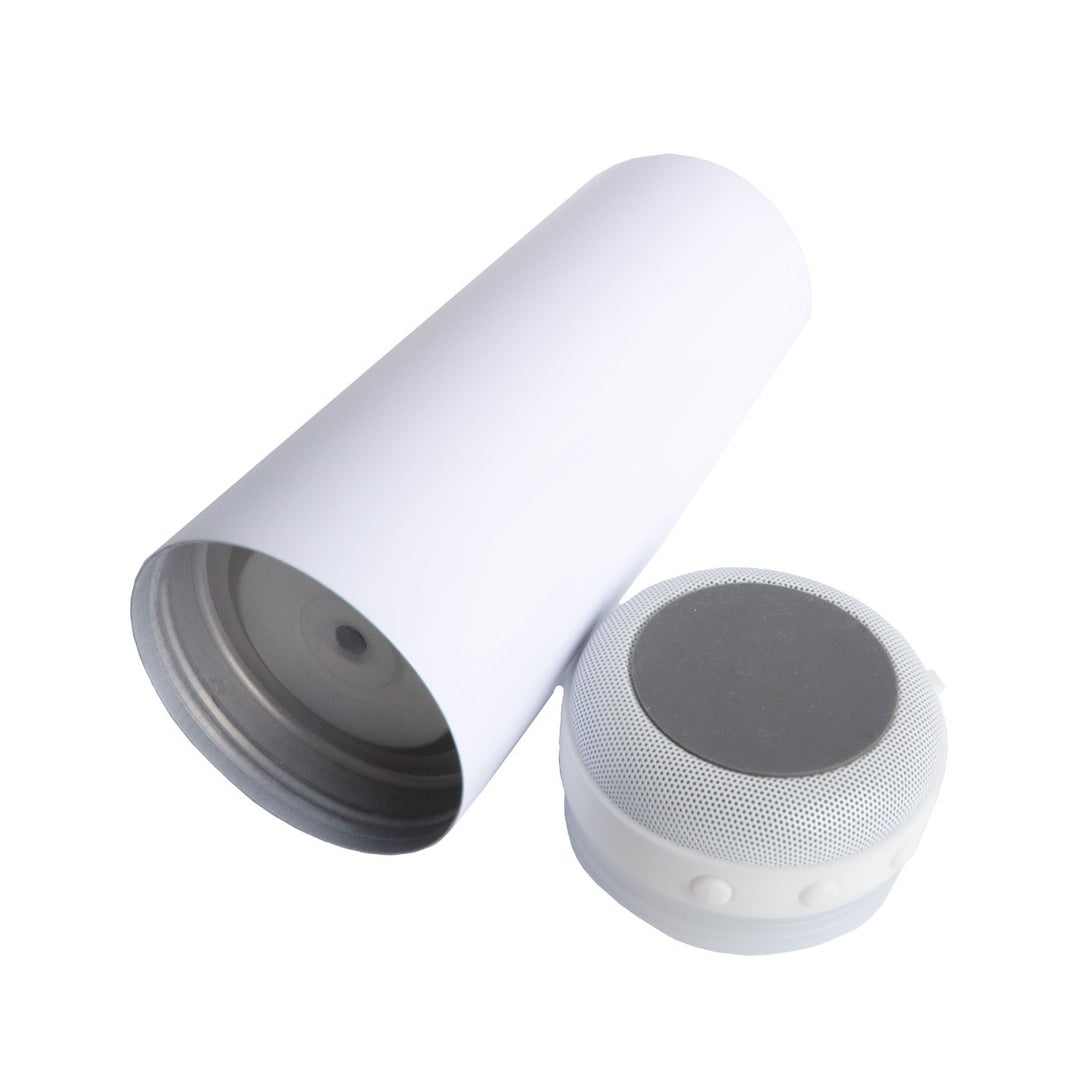 20oz Bluetooth Speaker Skinny Tumbler with Speaker