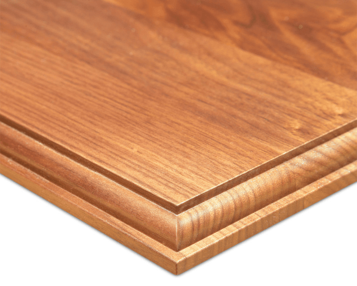 Solid Wood Roman Cove Edge Plaque